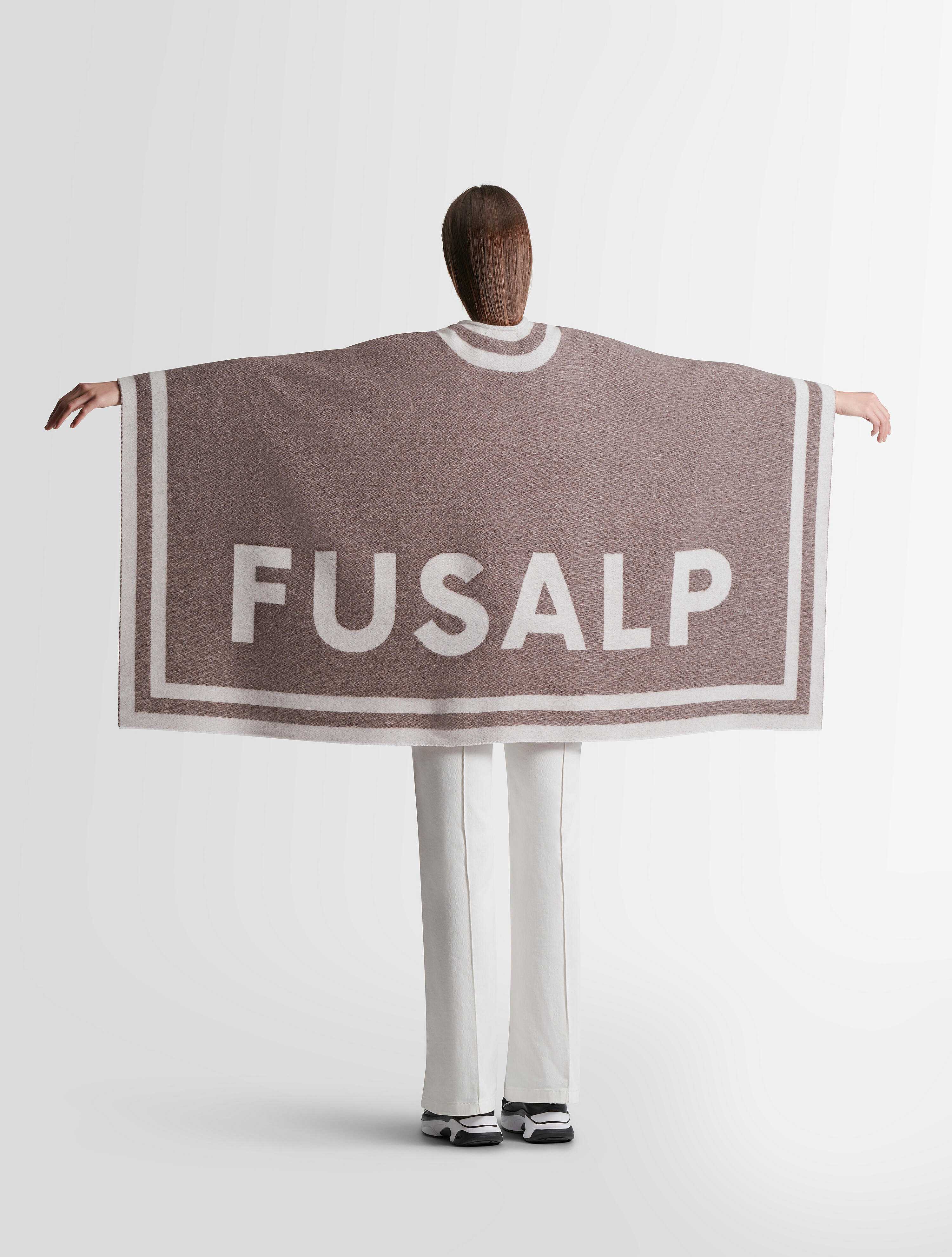 Fusalp Jacquard-Poncho *Zubehor