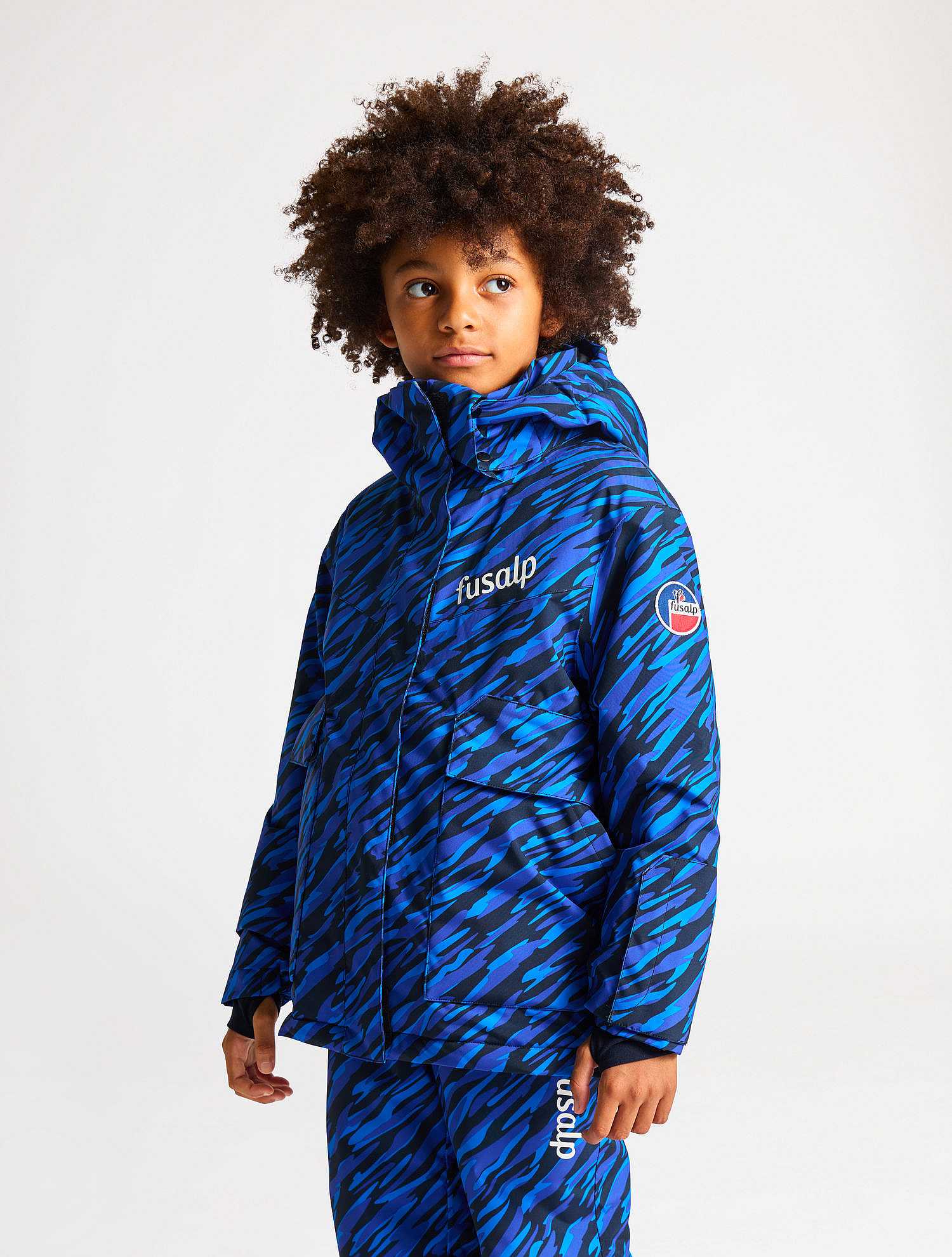 Fusalp Skijacke Mit Neptun-Print *Kinder